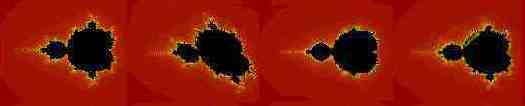 Parallel variations of the Mandelbrot set 